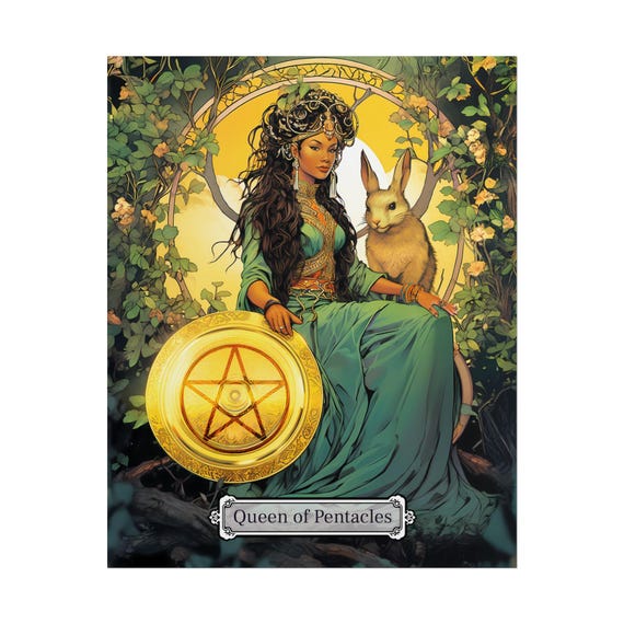 Dama Pentakl Tarot Kartı: Var-Dövlət Suallarında Mənası