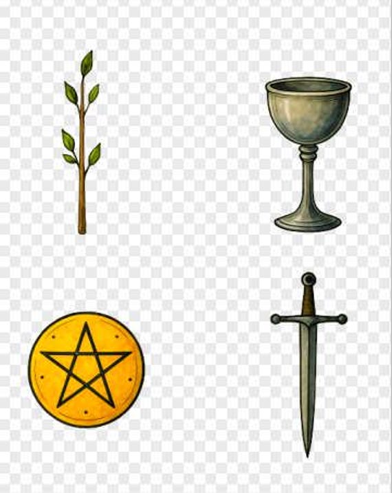 Tarot Dərsləri: Kartların Elementlərlə (Su, Od, Hava, Torpaq) Əlaqəsi