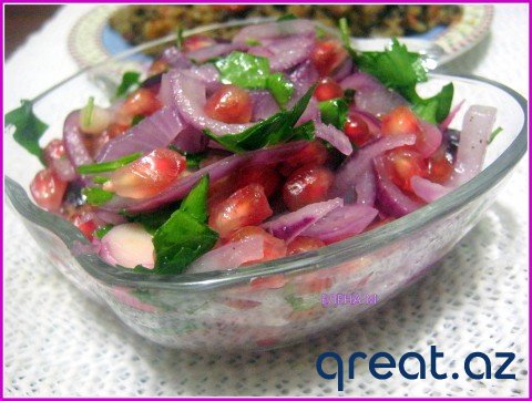 Nar salati - asand resept