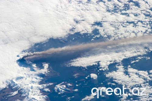 Vulkanların püskürmə vaxtı Kosmosdan çəkilmiş şəkilləri (15 Foto)