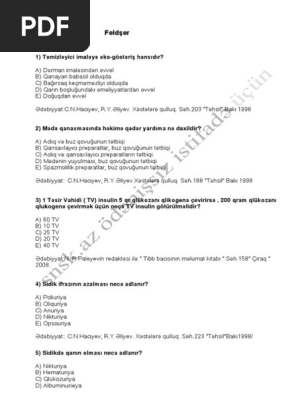 Kişilərdə sidik kisəsi xəstəliklərinin profilaktikası